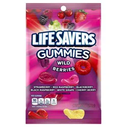 LIFE SAVERS Gummy Candy, Wild Berries, 7 oz Bag