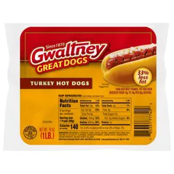 Gwaltney Great Dogs Turkey Hot Dogs