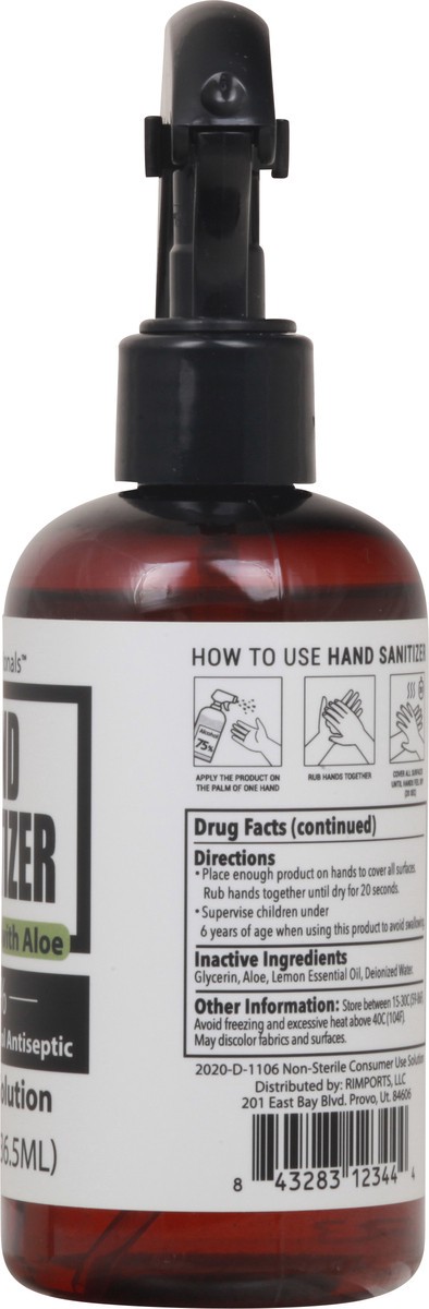 slide 8 of 12, ScentSationals Topical Solution with Aloe Lemon Hand Sanitizer 8 fl oz, 8 oz
