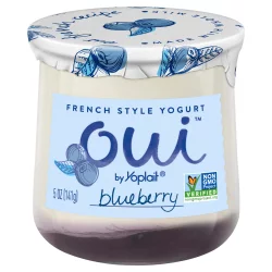 Oui Blueberry Flavored French Style Yogurt