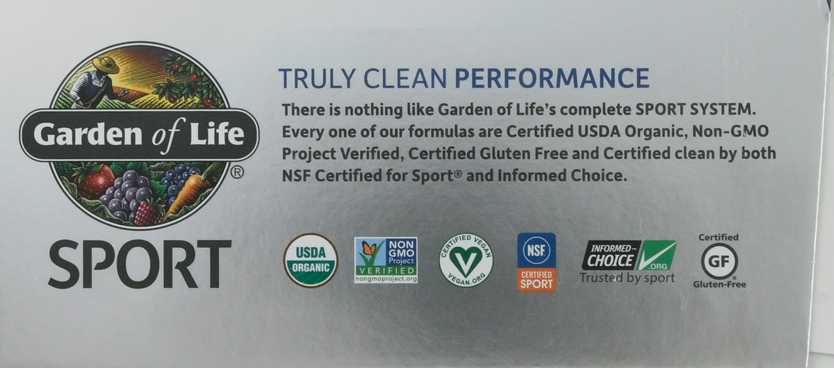 slide 2 of 13, Garden of Life Sport Organic Plant-Based 12 Pack Performance Peanut Butter Chocolate Protein Bar 12 ea, 12 ct