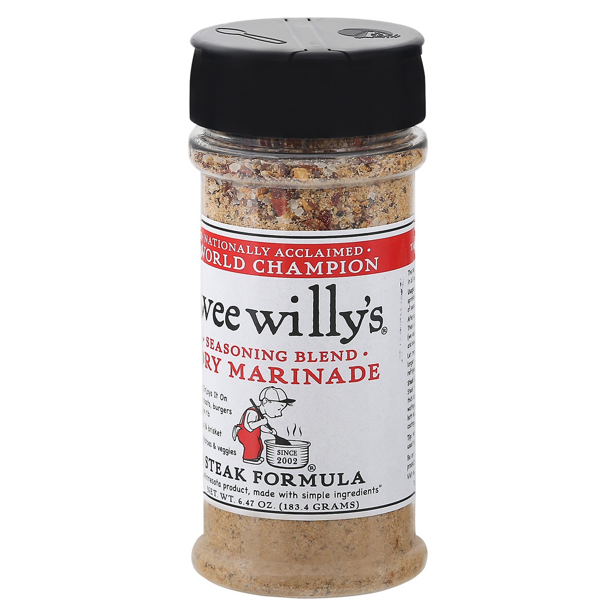 slide 8 of 13, Wee Willy's Steak Dry Marinade, 6.4 oz