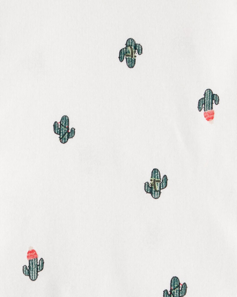 slide 3 of 6, Carter's Carters Baby Boy 3-Piece Cactus Fleece Zip-Up Jacket Outfit Set Green 9M, 3 pc