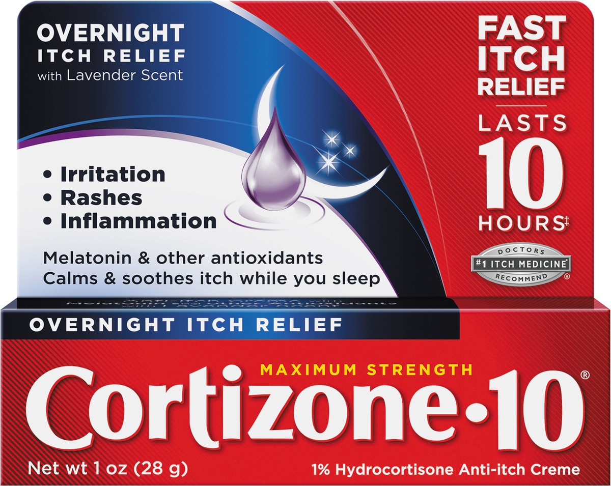 slide 7 of 7, Cortizone-10 1% Hydrocortisone Anti-Itch Creme, 1 oz