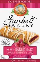 Soft Baked Bars, Sunbelt Bakery Family Pack Raspberry