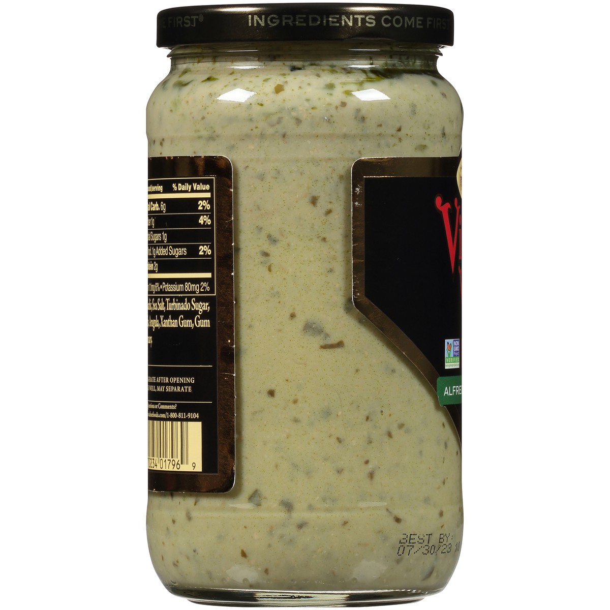 slide 7 of 7, Victoria Vegan Alfredo Arugula Pesto Sauce 18 oz. Jar, 18 oz