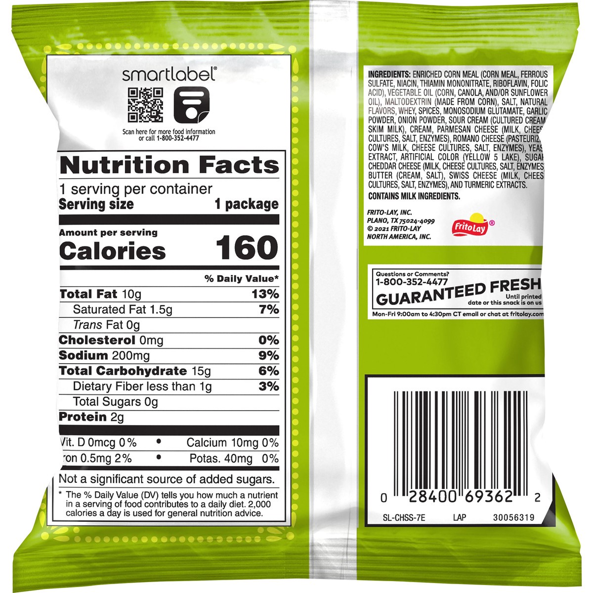 slide 6 of 6, Cheetos Cheese Flavored Snacks, 1 ct