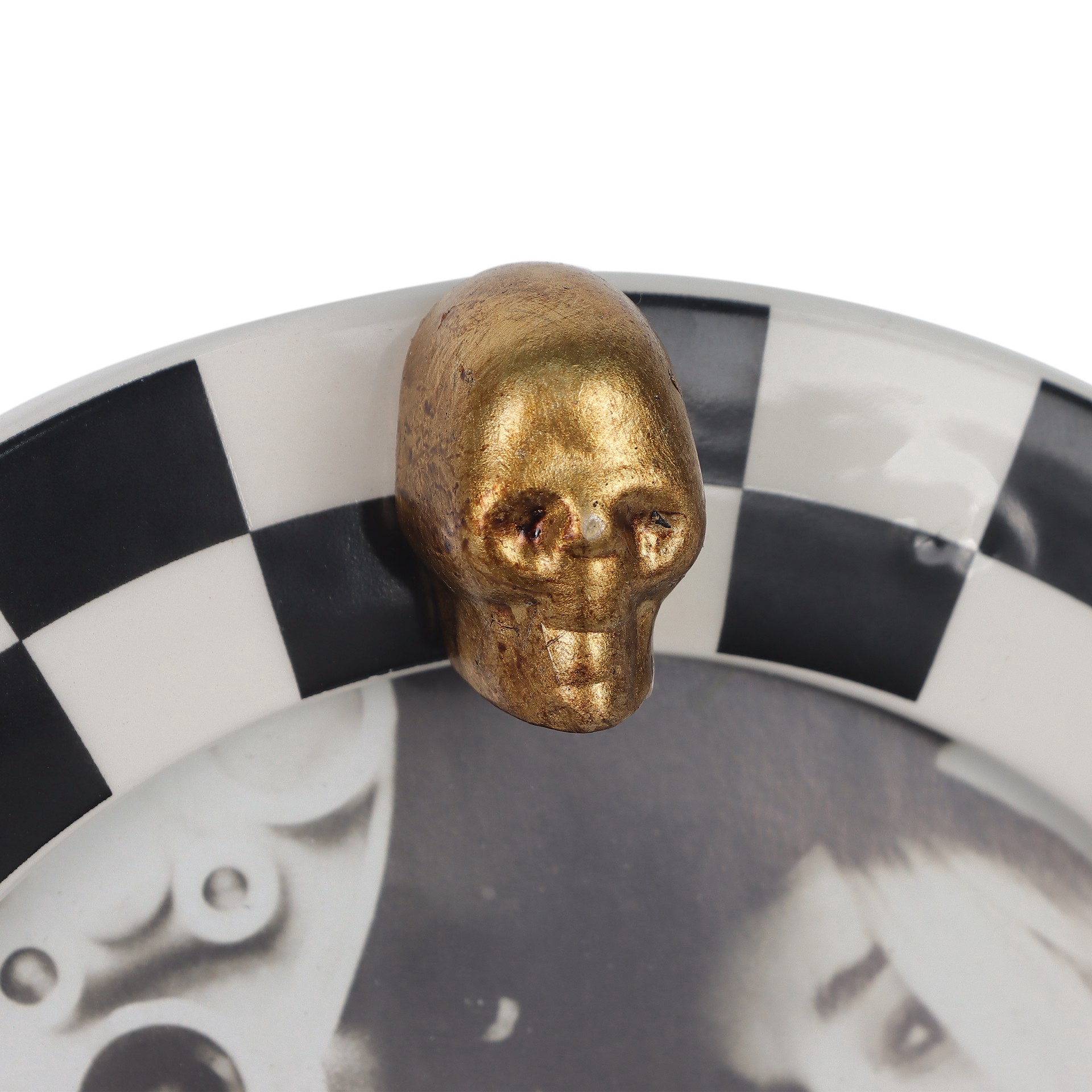 slide 6 of 6, 5" Black & White Skeleton Photo Frame By Ashland, 5 in