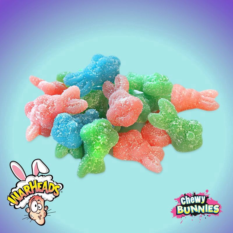 slide 4 of 5, Warheads Chewy Bunnies Theater Box - 3.5oz, 3.5 oz