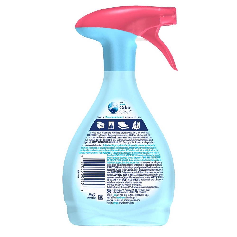 slide 6 of 6, Febreze Clothing Refresher With Gain Original Scent, 15 Oz, 27 oz