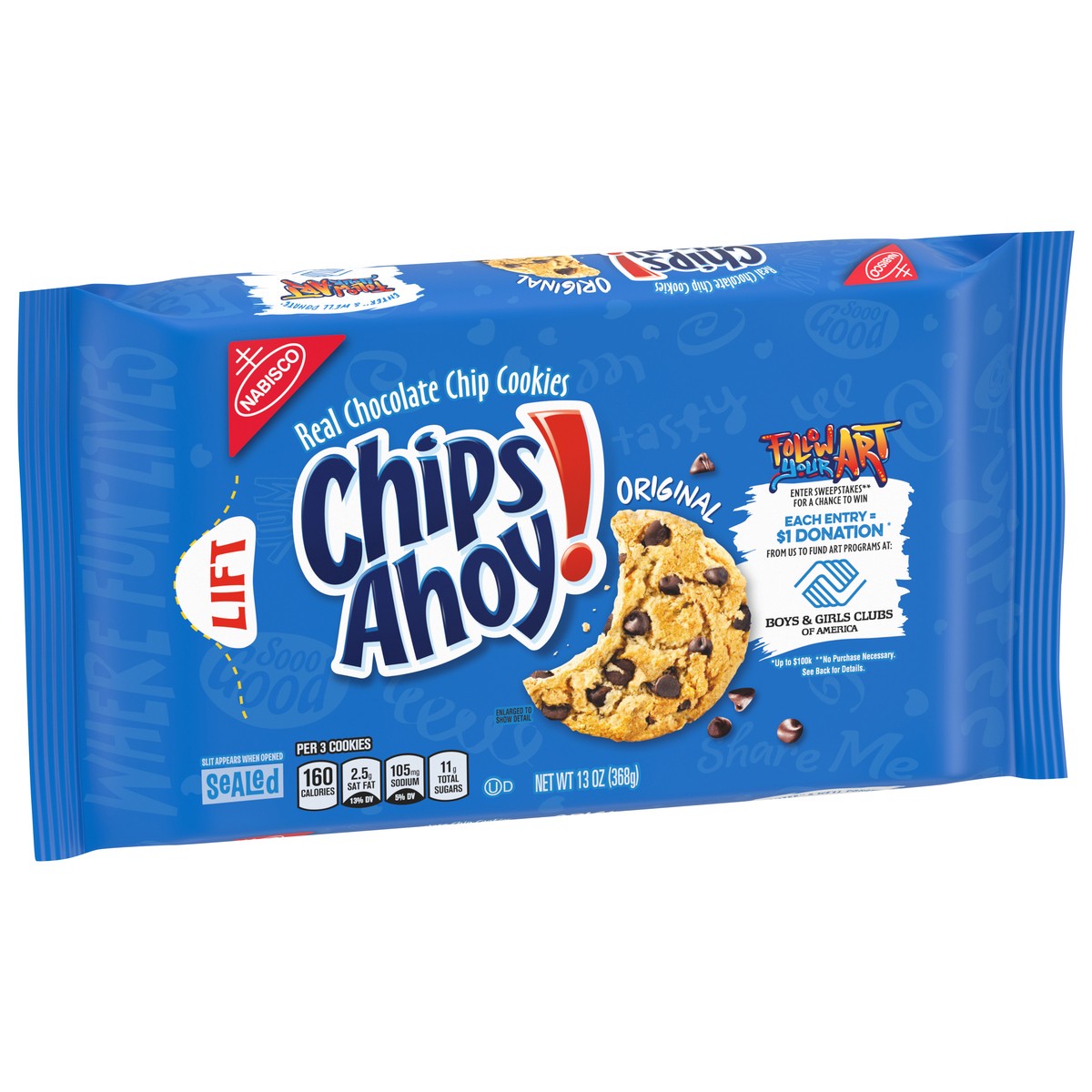 slide 2 of 9, CHIPS AHOY! Original Chocolate Chip Cookies, 13 oz, 13 oz