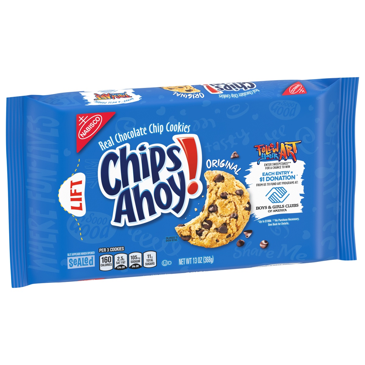 slide 2 of 11, Chips Ahoy! Original Chocolate Chip Cookies, 13 oz