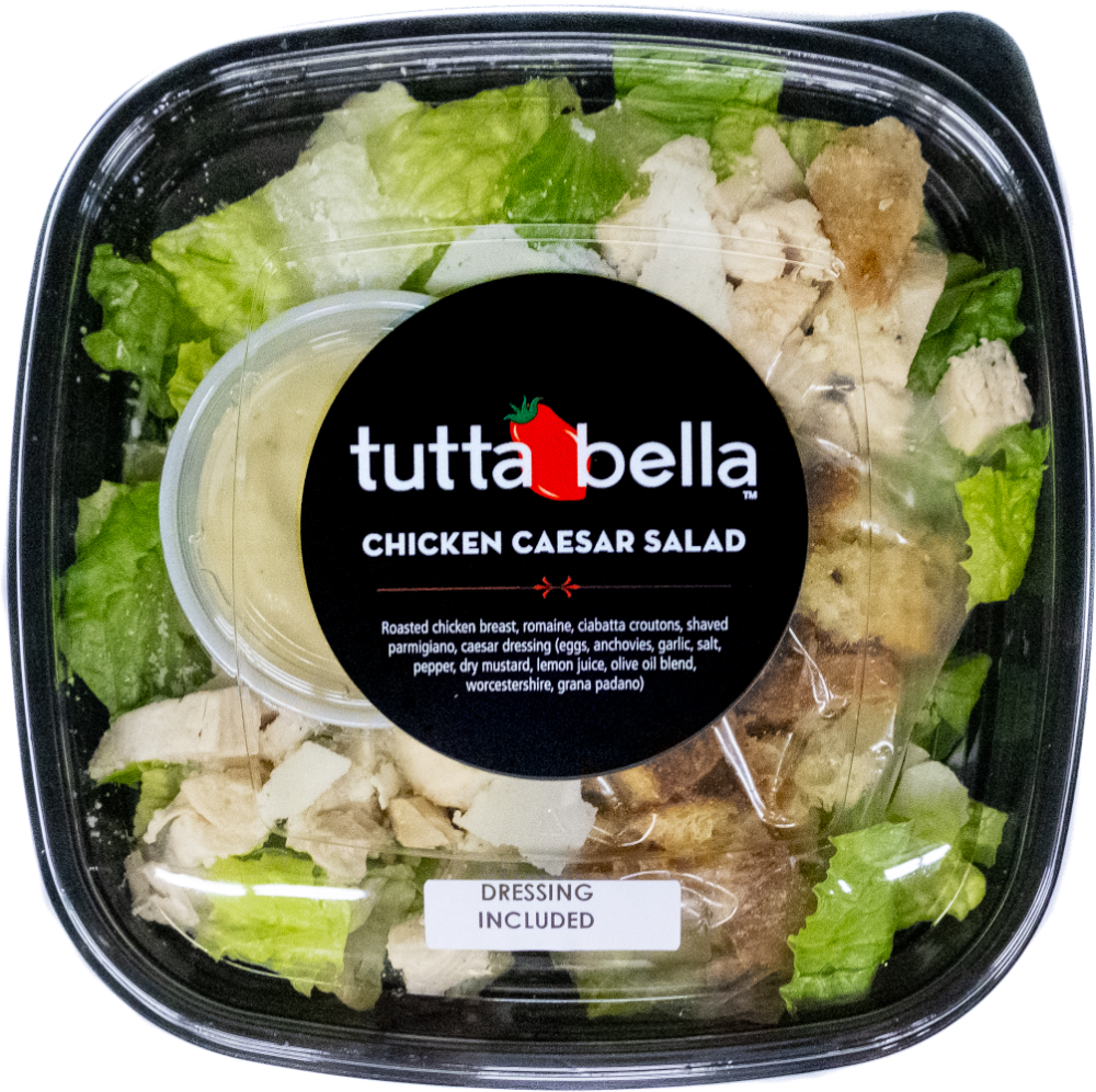 slide 1 of 1, Tutta Bella Chicken Caesar Salad, 10.5 oz