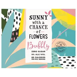 Sunny with a Chance of Flowers Bubbly Carbonated Rose Wine 750 ml