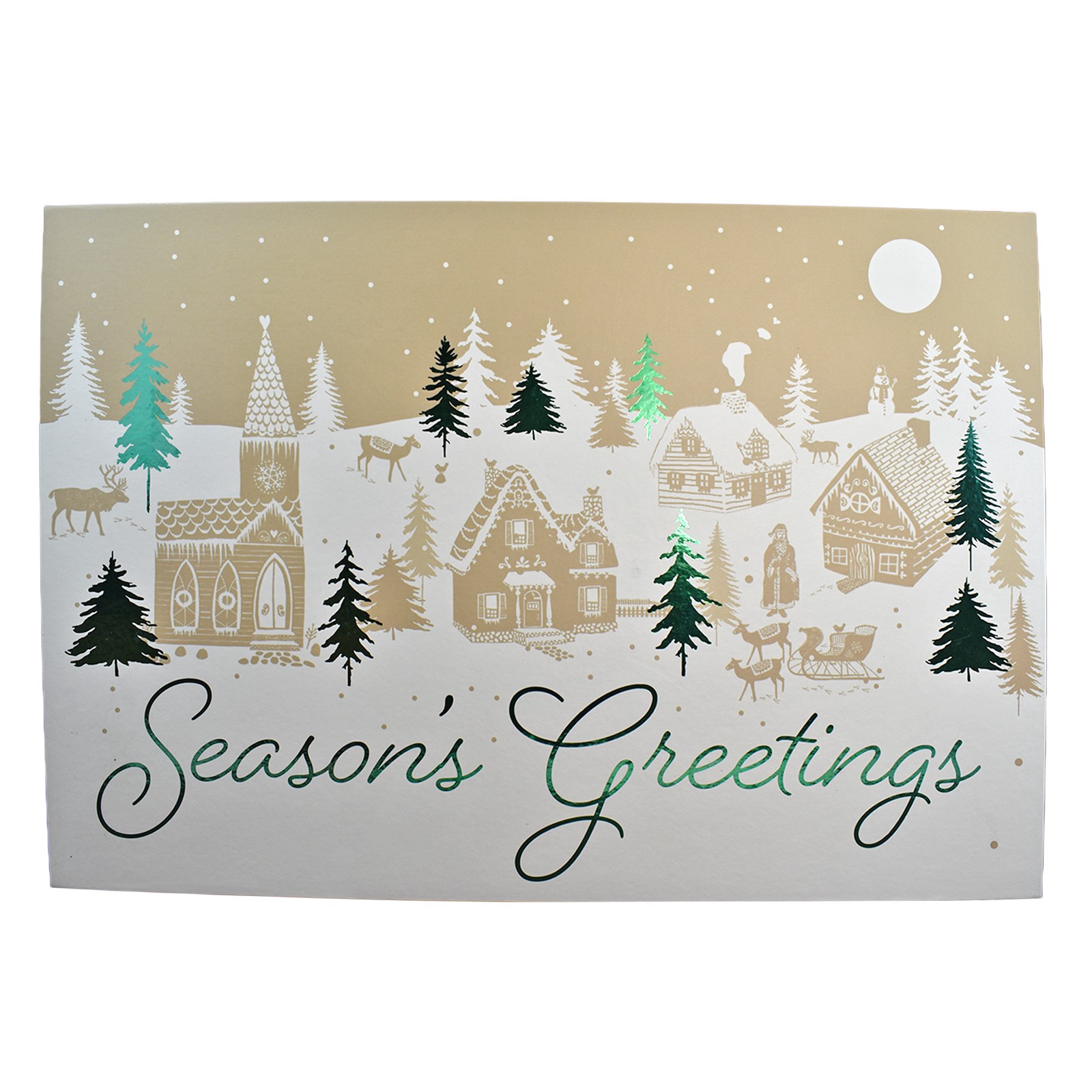 slide 3 of 4, Large Season's Greetings Decorative Box By Ashland, 16.73 in x 11.5 in x 4.92 in