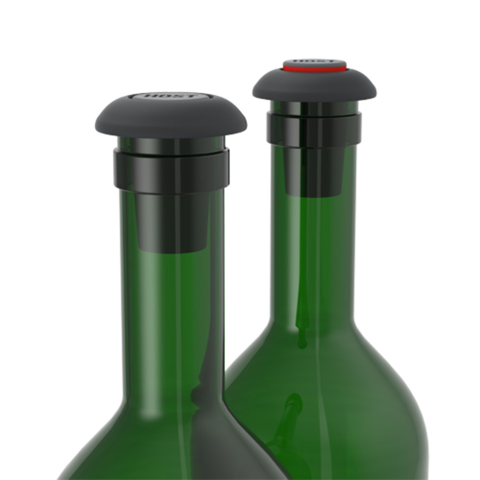 slide 1 of 4, HOST AirLOCK™ Extra Wine Stoppers by HOST, 2 ct