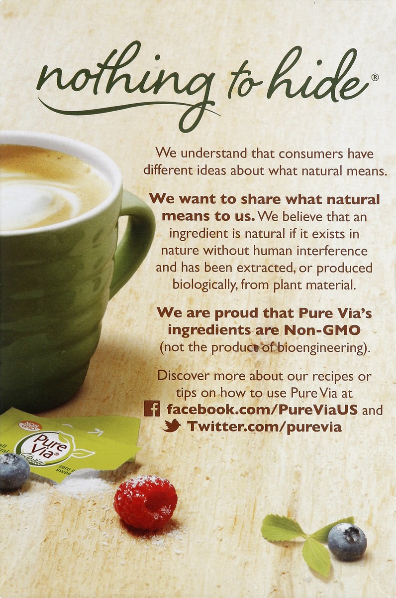 slide 6 of 6, Pure Via Stevia 80 ea, 80 ct