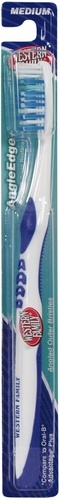 slide 1 of 1, Western Family Toothbrush Angle Edge Me, 1 ct