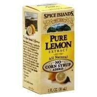 slide 1 of 1, Spice Islands Extract Pure Lemon, 1 oz