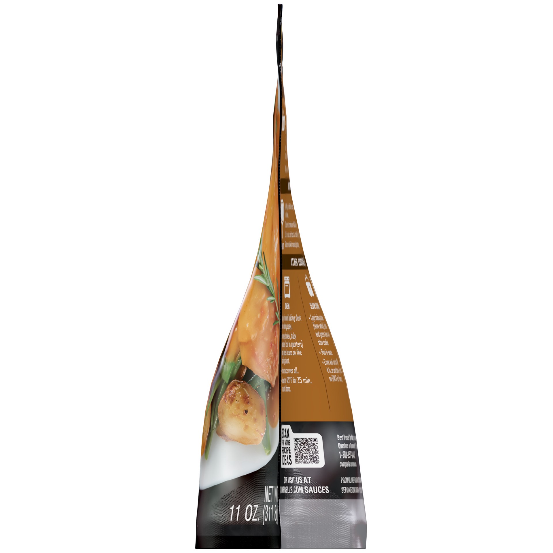 slide 3 of 5, Campbell's Garlic Honey Mustard Sauce, 11.000 oz