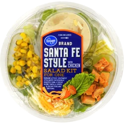 Fresh Selections Kroger Santa Fe Style With Chicken Salad Kit For One
