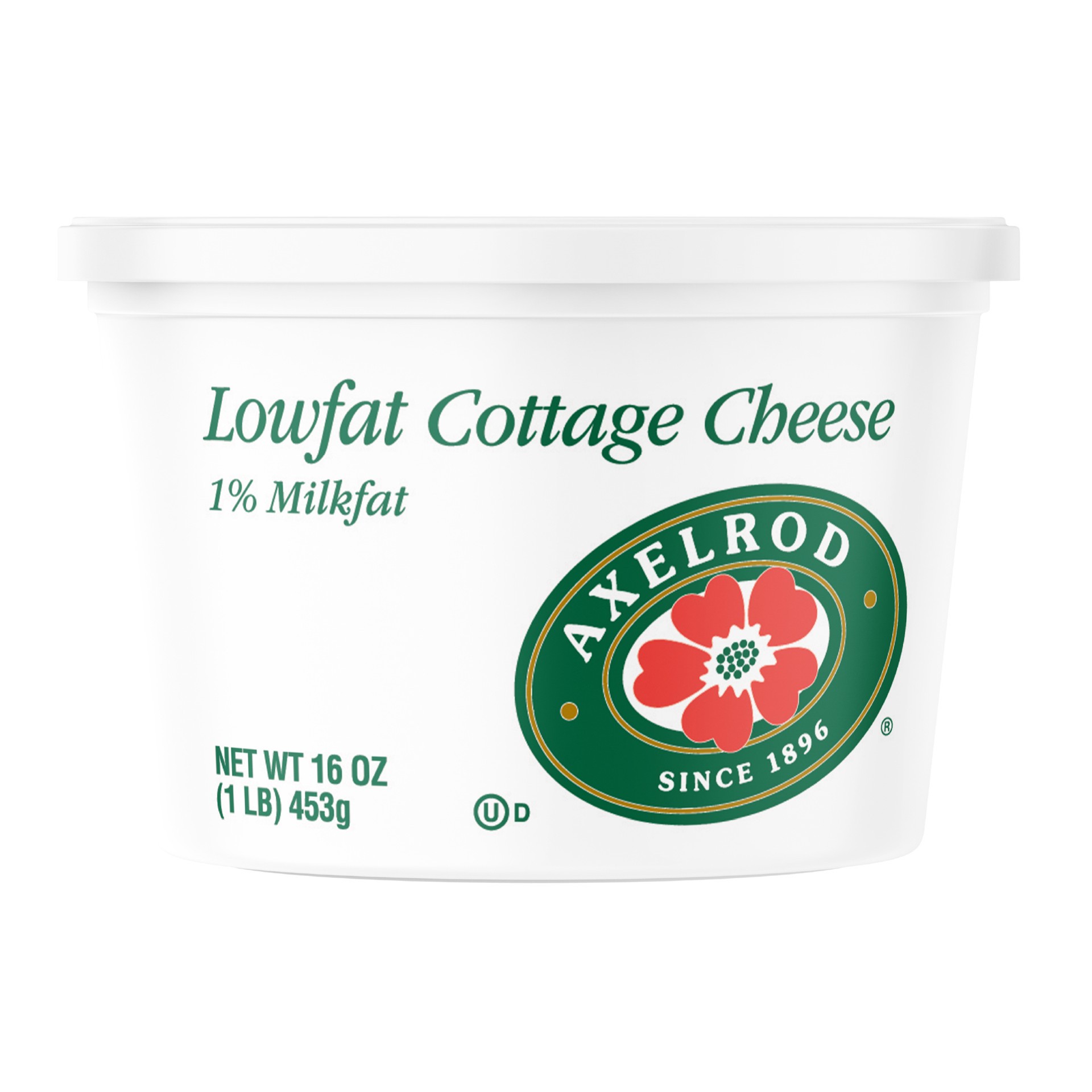 slide 1 of 1, Axelrod Low Fat Cottage Cheese, 16 oz, 16 oz