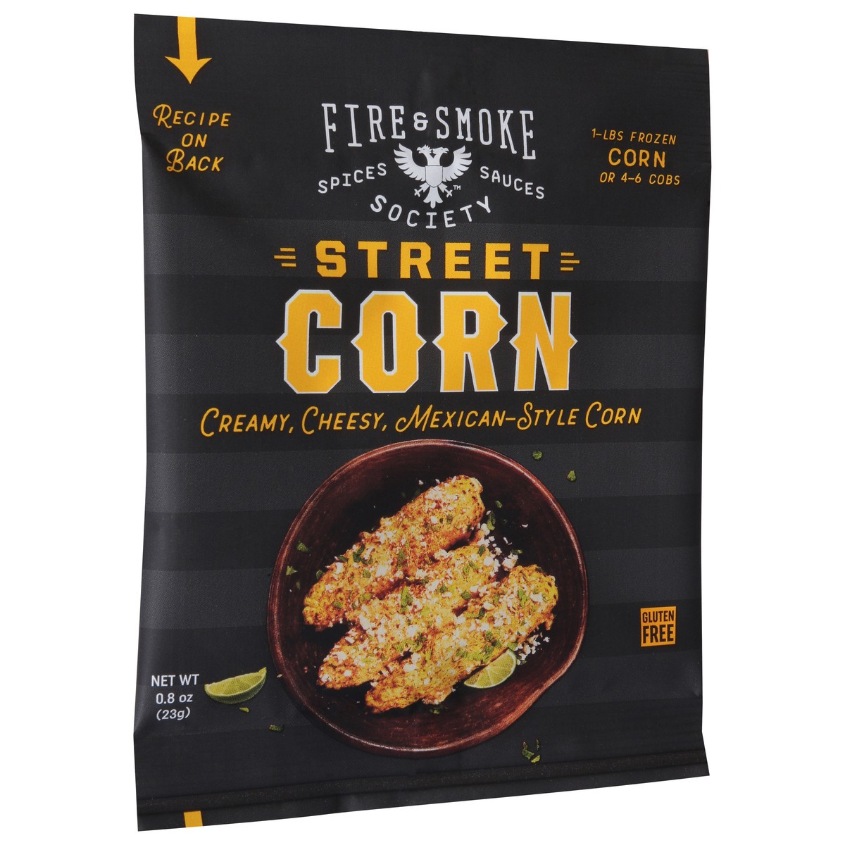 slide 2 of 13, Fire & Smoke Society Mexican-Style Street Corn Seasoning Mix 0.8 oz, 0.8 oz