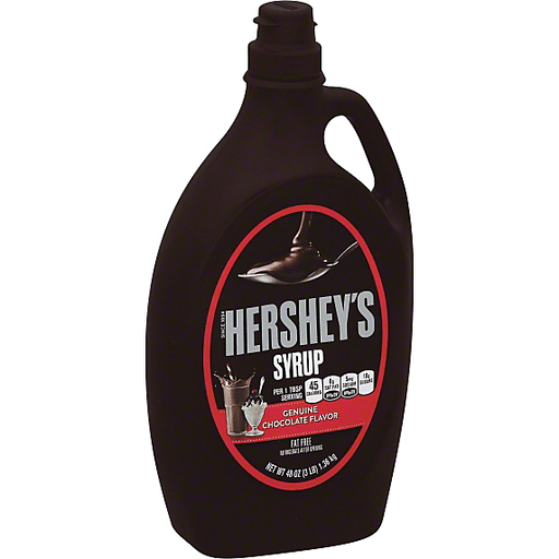 slide 2 of 3, Hershey's Chocolate Syrup, 48 oz