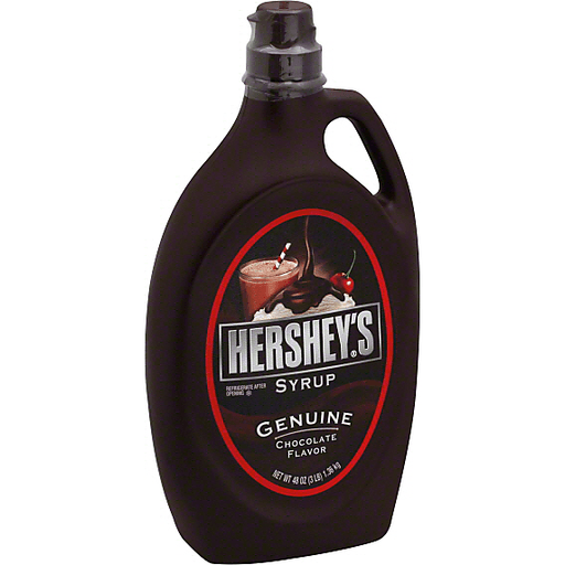 slide 3 of 3, Hershey's Chocolate Syrup, 48 oz