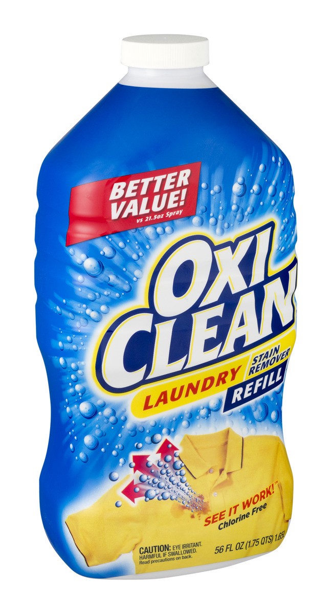slide 9 of 9, Oxi-Clean Laundry Stain Remover Refill, 56 fl oz, 56 fl oz