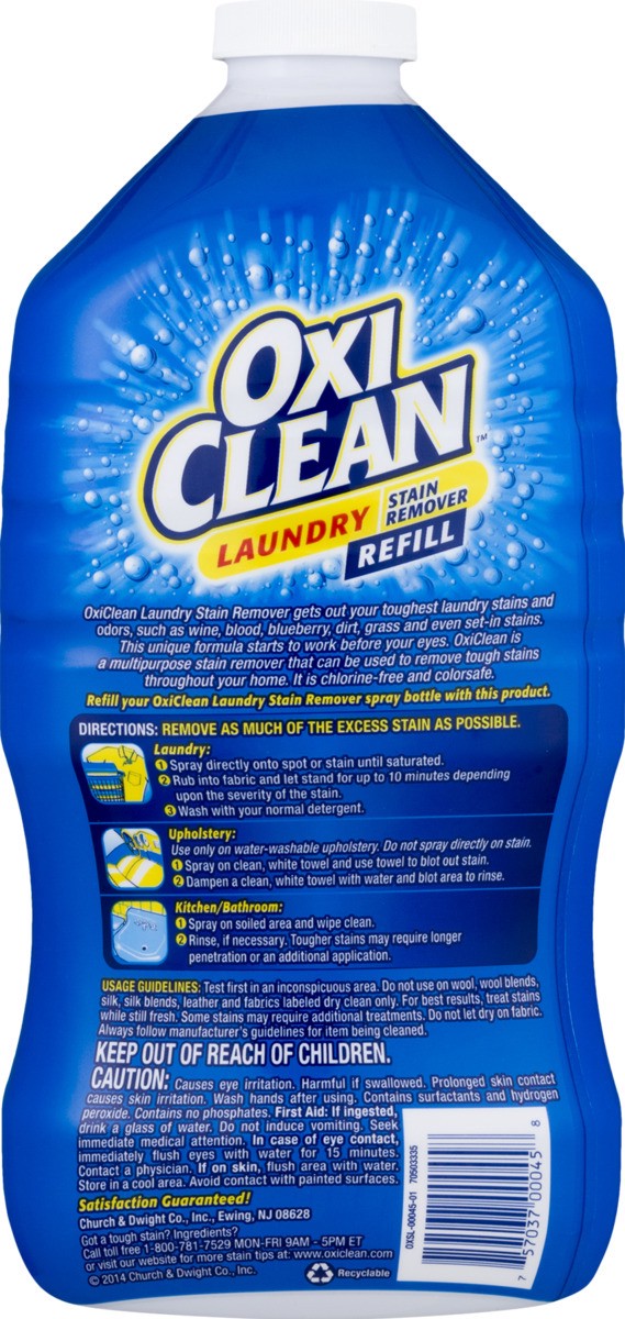 slide 2 of 9, Oxi-Clean Laundry Stain Remover Refill, 56 fl oz, 56 fl oz