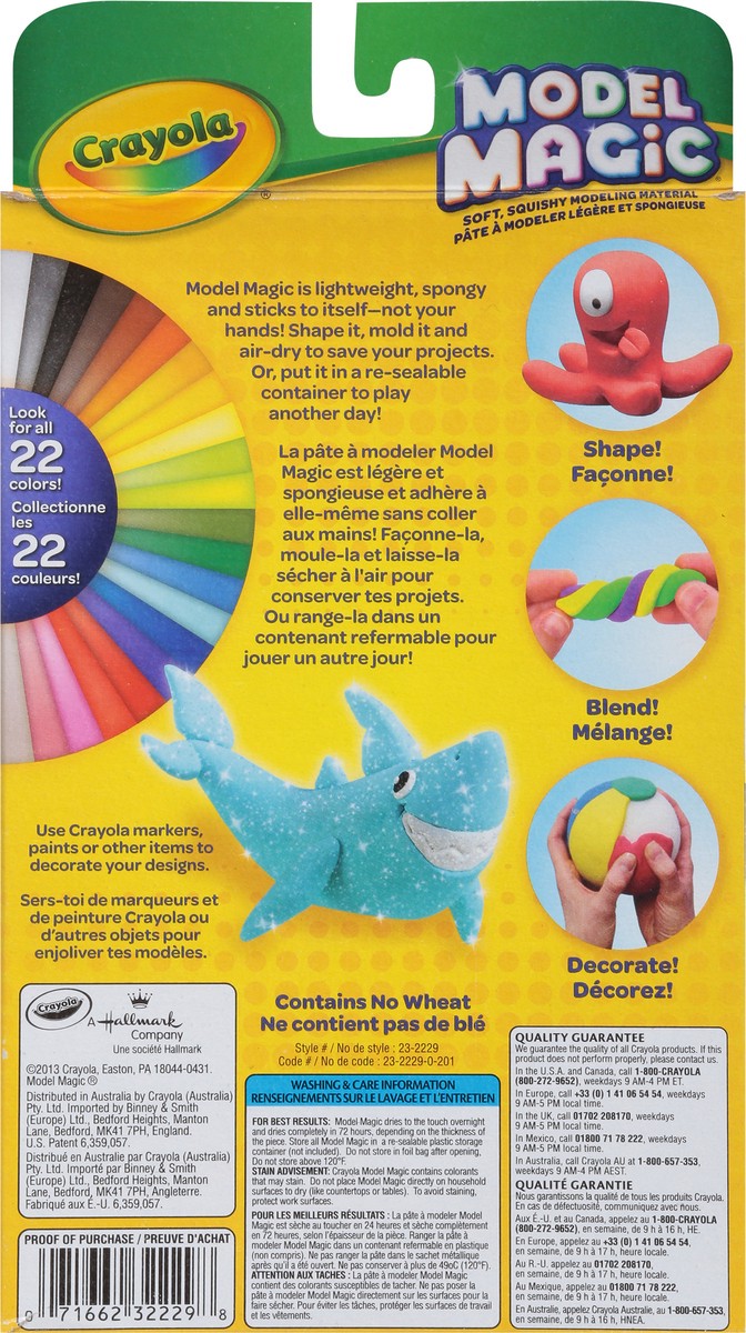 slide 3 of 9, Crayola Nontoxic Shimmer Colors Model Magic 5 Single Packs 2.5 oz, 2.5 oz