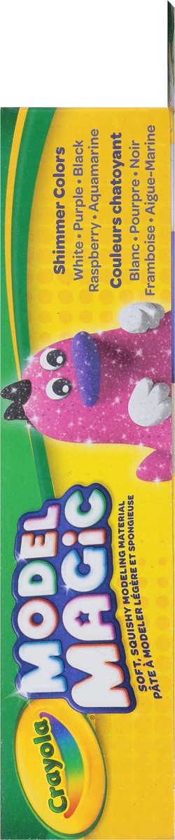 slide 6 of 9, Crayola Nontoxic Shimmer Colors Model Magic 5 Single Packs 2.5 oz, 2.5 oz