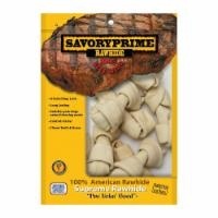 slide 1 of 1, Savory Prime Value Rawhide Bone Pack, 10 ct