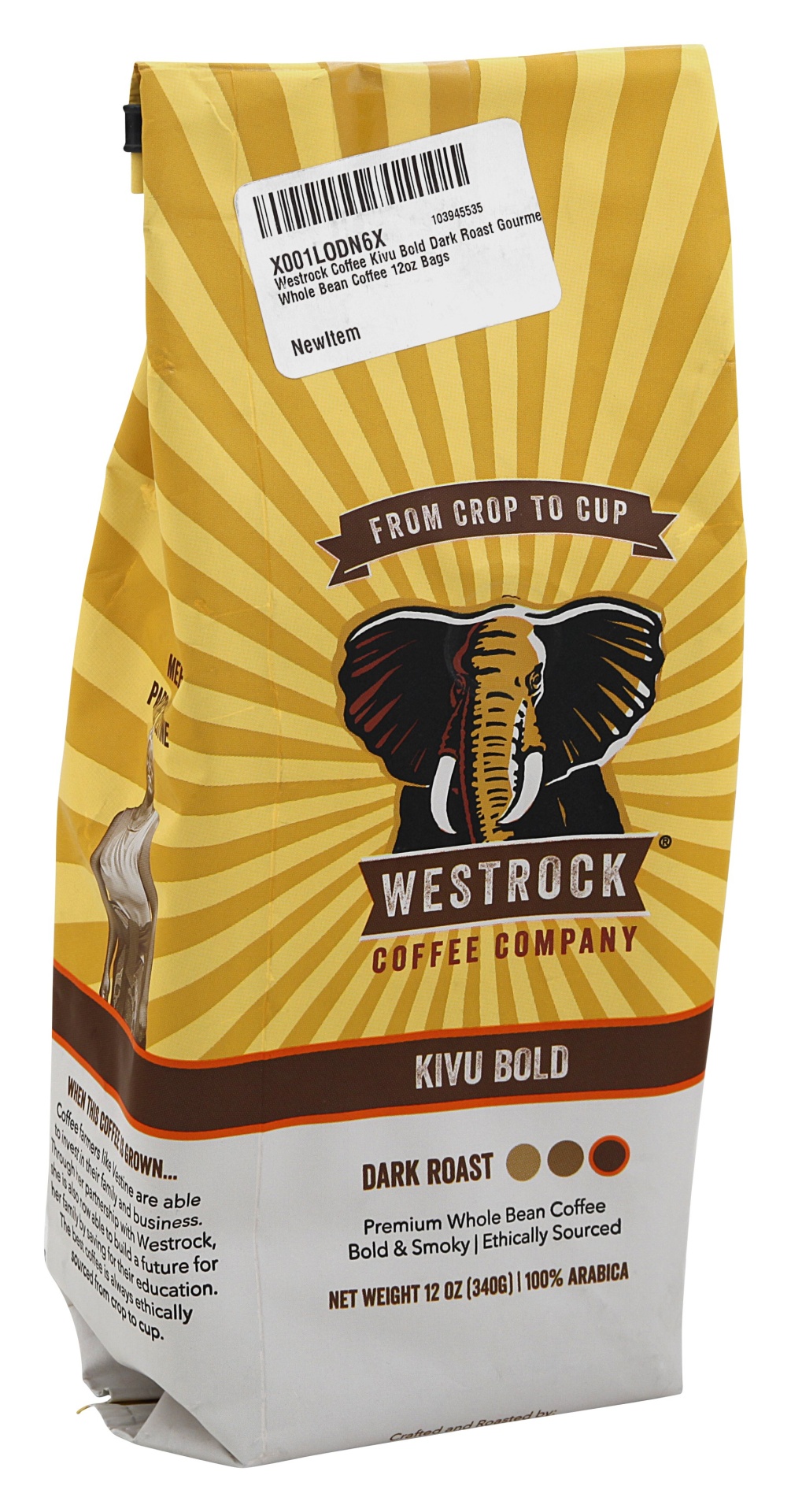 slide 1 of 1, Westrock Coffee Kivu Bold Coffee - 12 oz, 12 oz