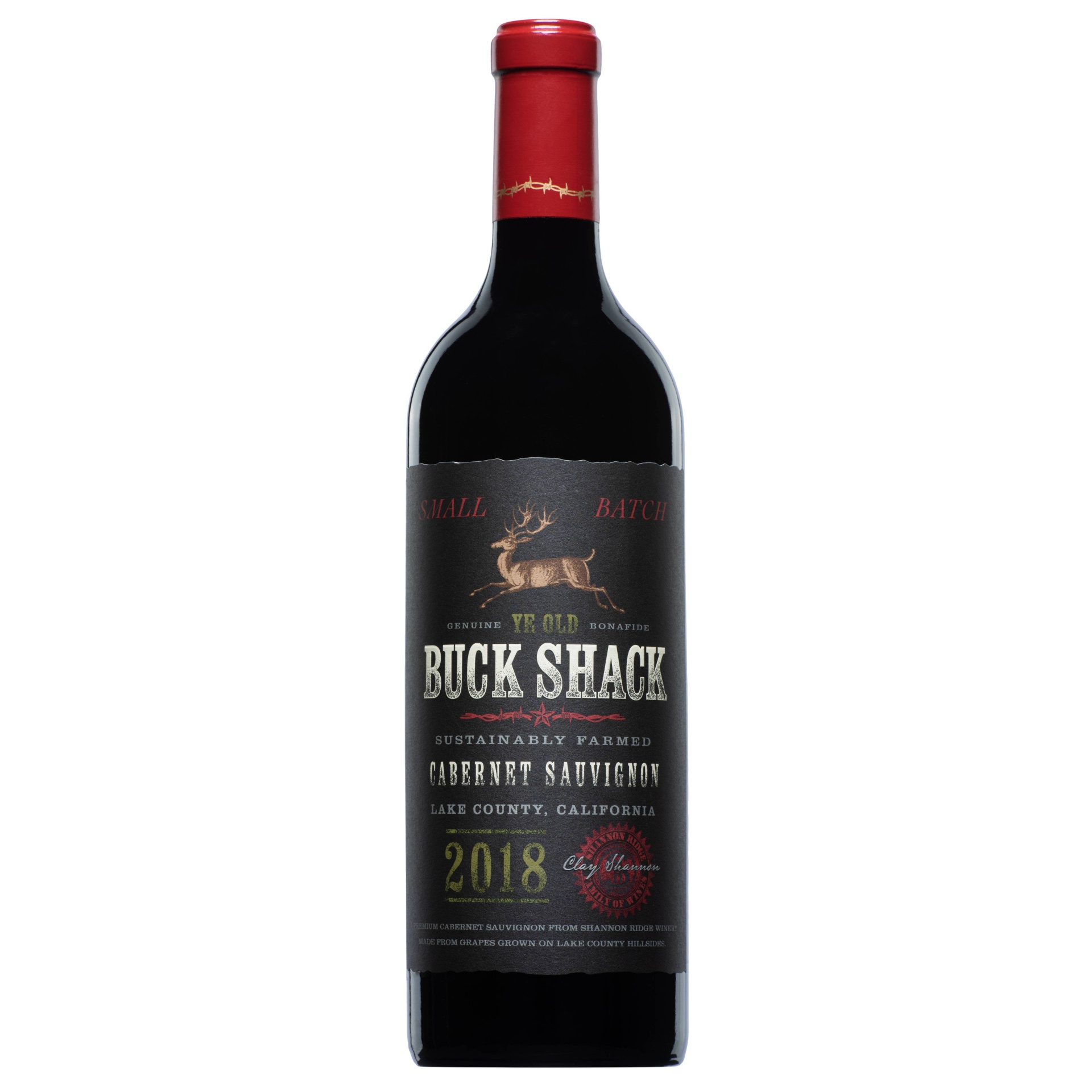 slide 1 of 3, Ye Olde Buck Shack Cabernet Sauvignon Red Wine - 750ml Bottle, 750 ml