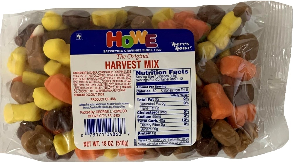 slide 1 of 1, Howe Harvest Mix, 18 oz