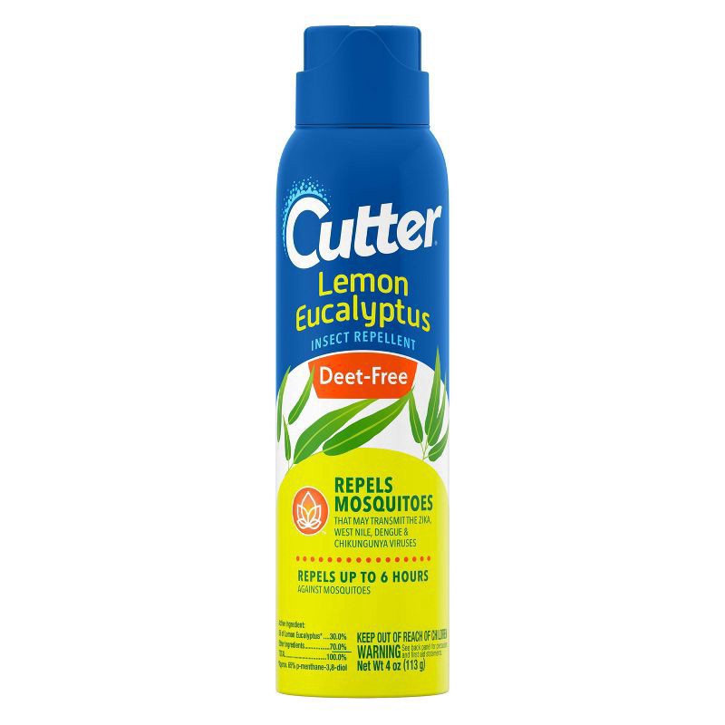 slide 2 of 8, Cutter Lemon Eucalyptus Insect Repellent Spray, 4 oz