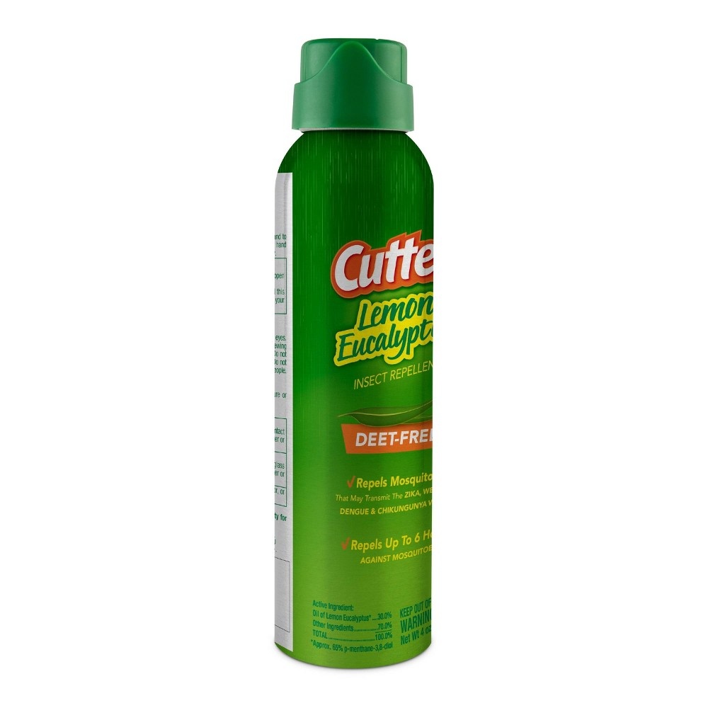 slide 3 of 5, Cutter Lemon Eucalyptus Insect Repellent Spray, 4 oz