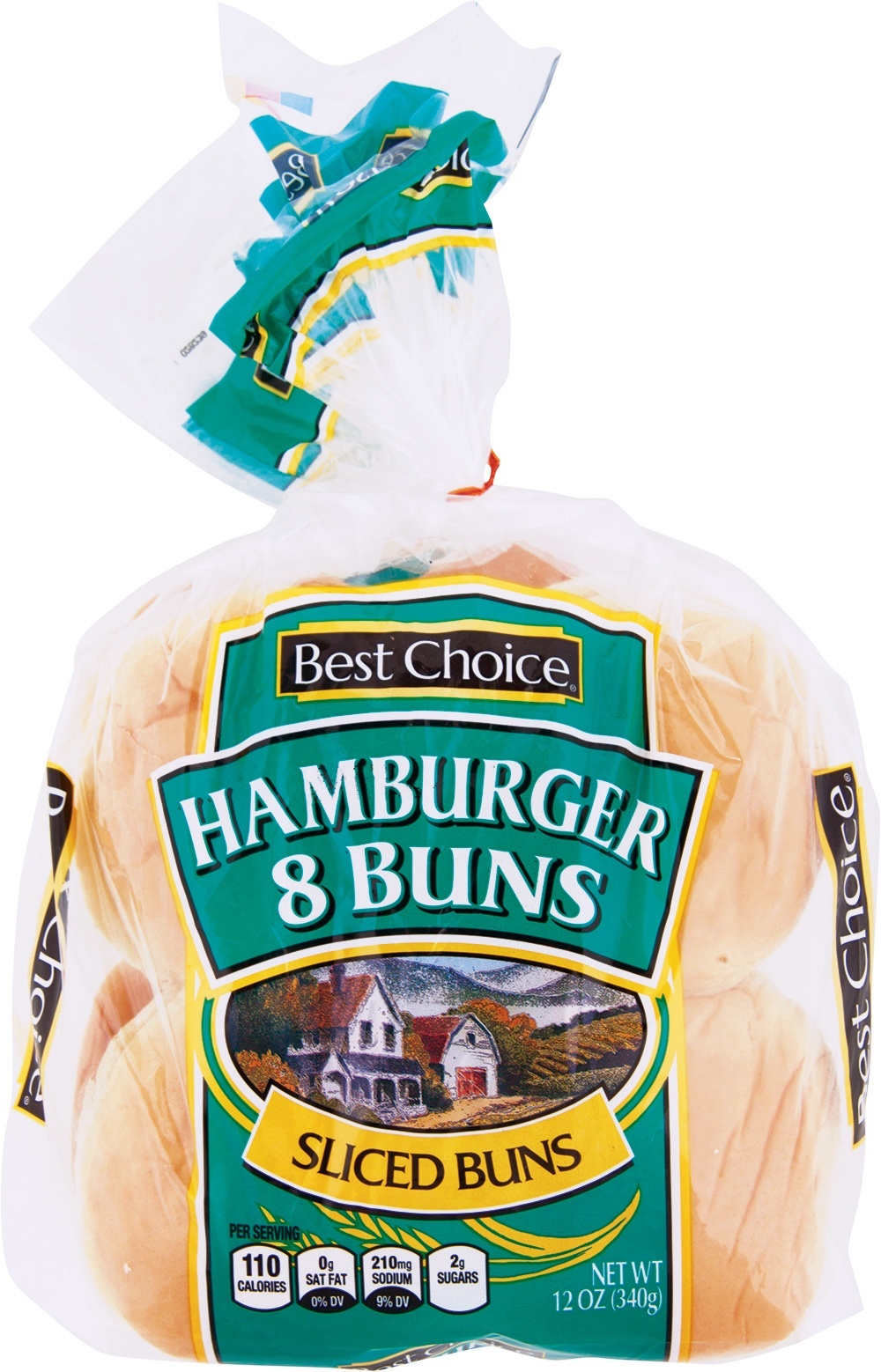 slide 1 of 1, Best Choice Buns Hamburger, 11 oz