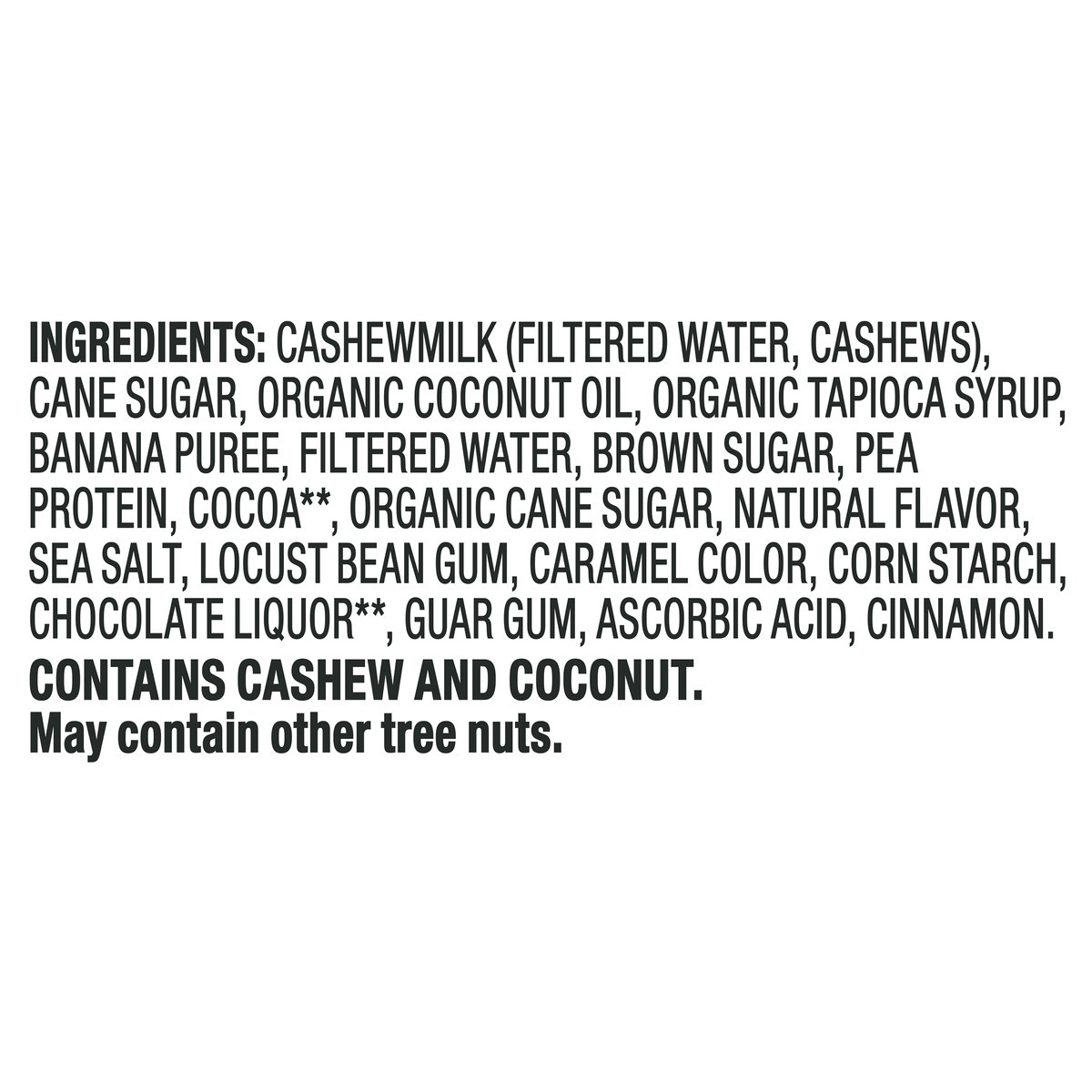 slide 4 of 13, So Delicious Dairy Free Cashew Milk Frozen Dessert, Chocolate Drizzled Banana Fosters, Vegan, Non-GMO Project Verified, 1 Pint, 16 fl oz