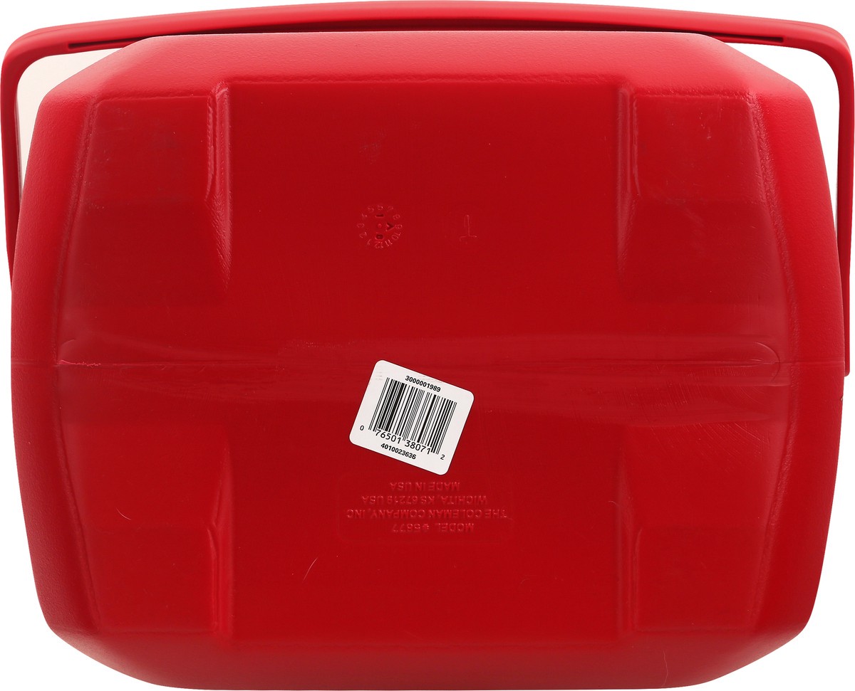 slide 6 of 8, Coleman Excursion Cooler - Red, 16 qt