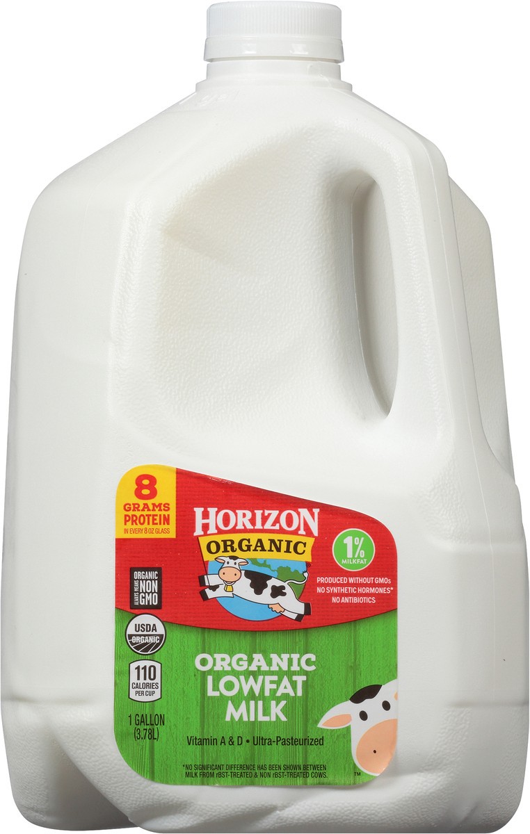 slide 10 of 12, Horizon Organic 1% Lowfat High Vitamin D Milk, 1 Gallon, 1 gal