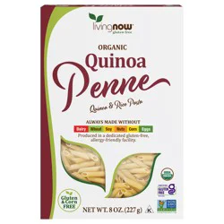 NOW Foods Quinoa Penne, Organic - 8 oz