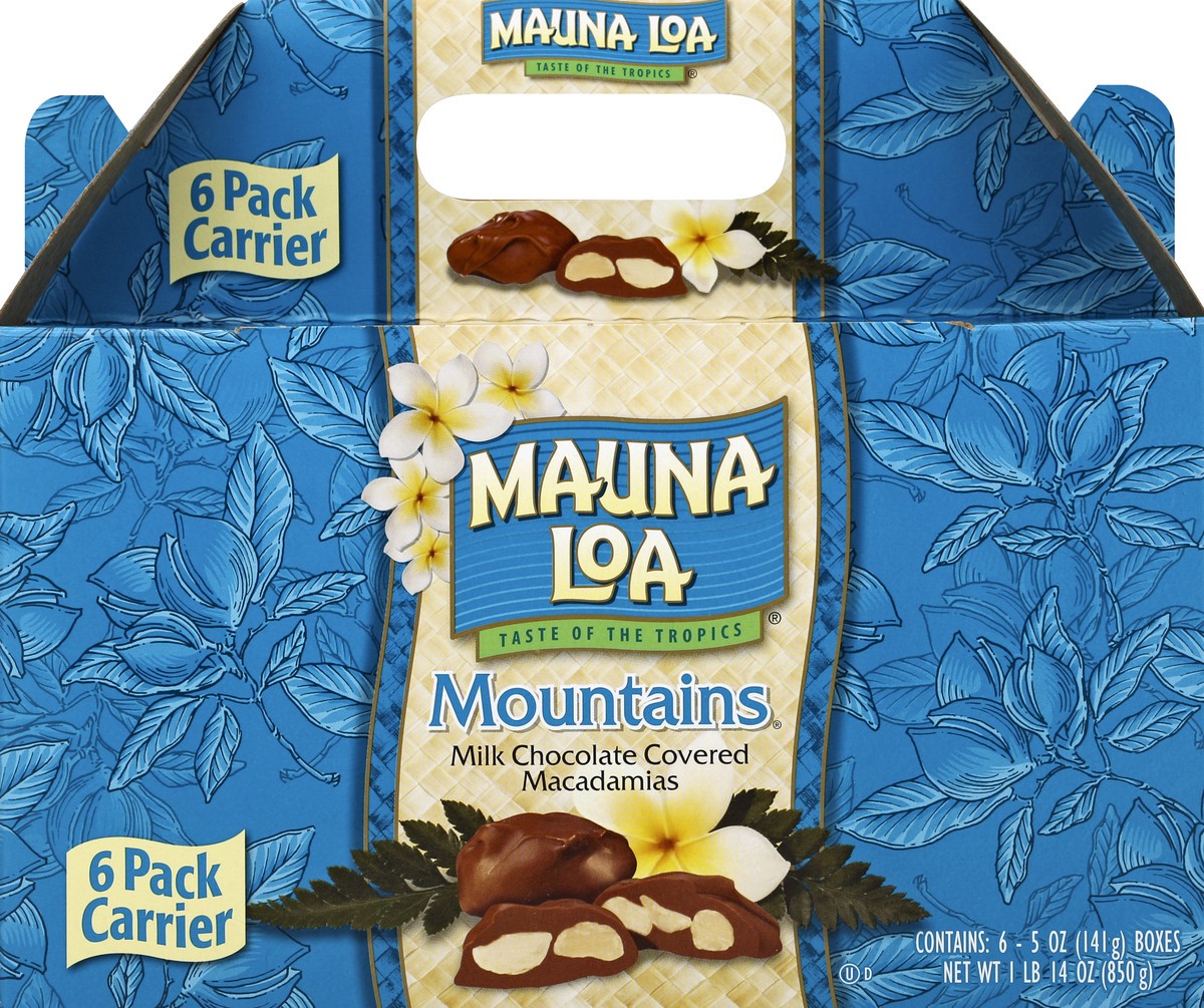 slide 4 of 4, Mauna Loa Mountains Milk Chocolate Macadamia Nuts, 1 ct