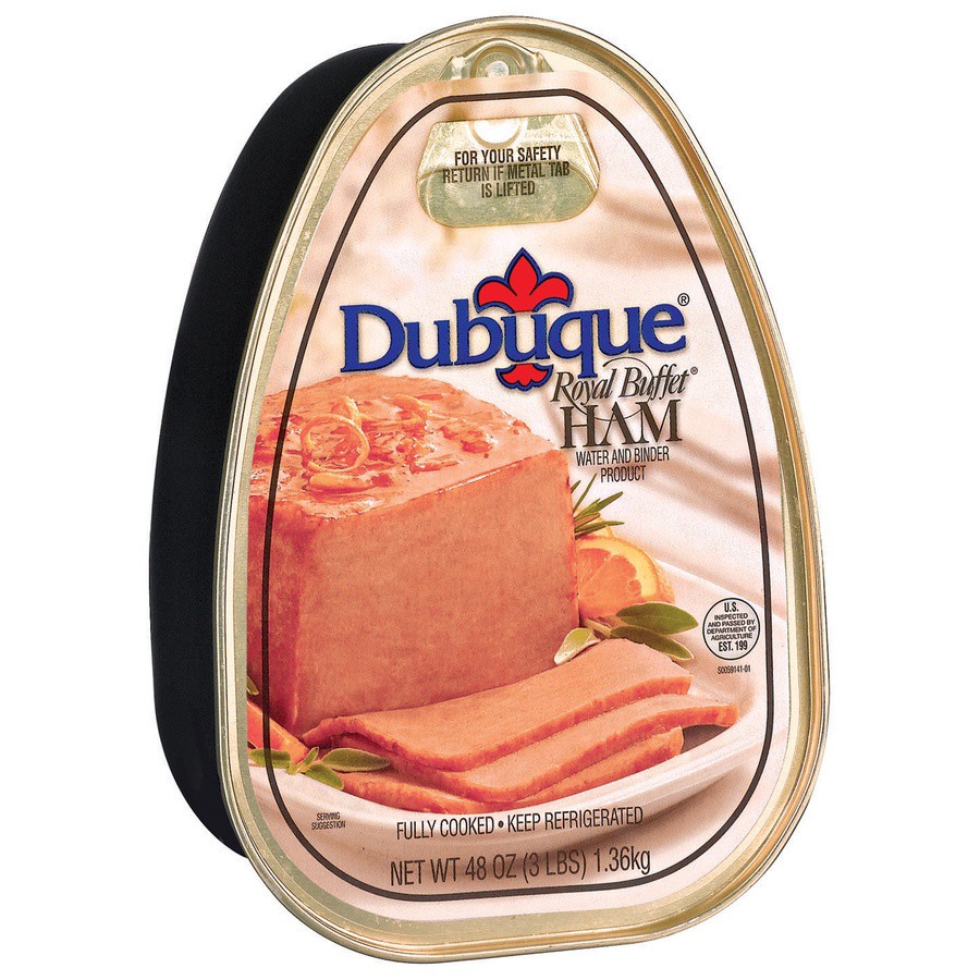 slide 3 of 3, Dubuque Royal Buffet Ham Canned - 3 Lb, 3 lb