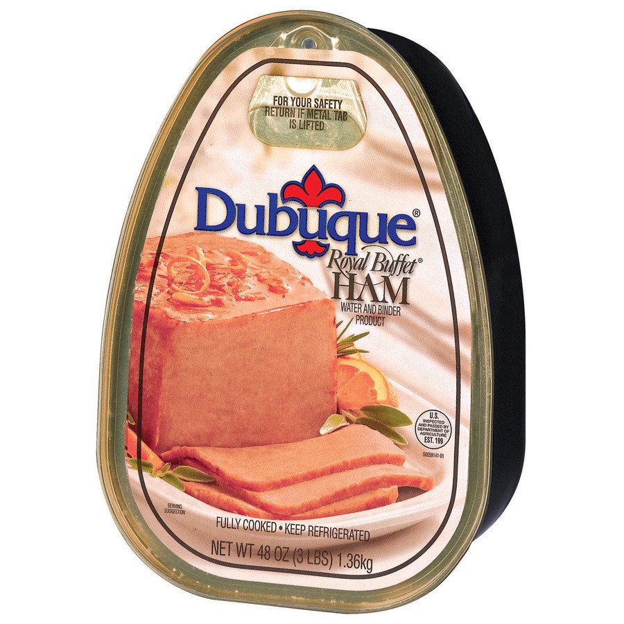 slide 2 of 3, Dubuque Royal Buffet Ham Canned - 3 Lb, 3 lb