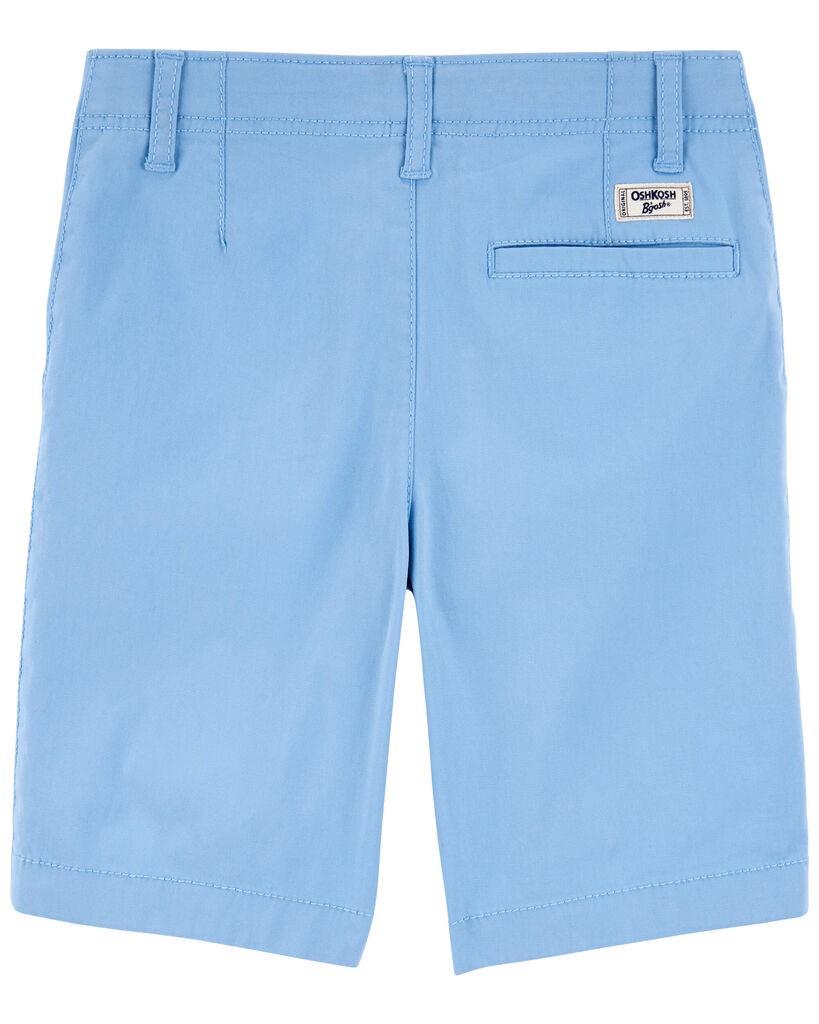 slide 2 of 2, Oshkosh Kid Stretch Chino Short Blue 8, 1 ct