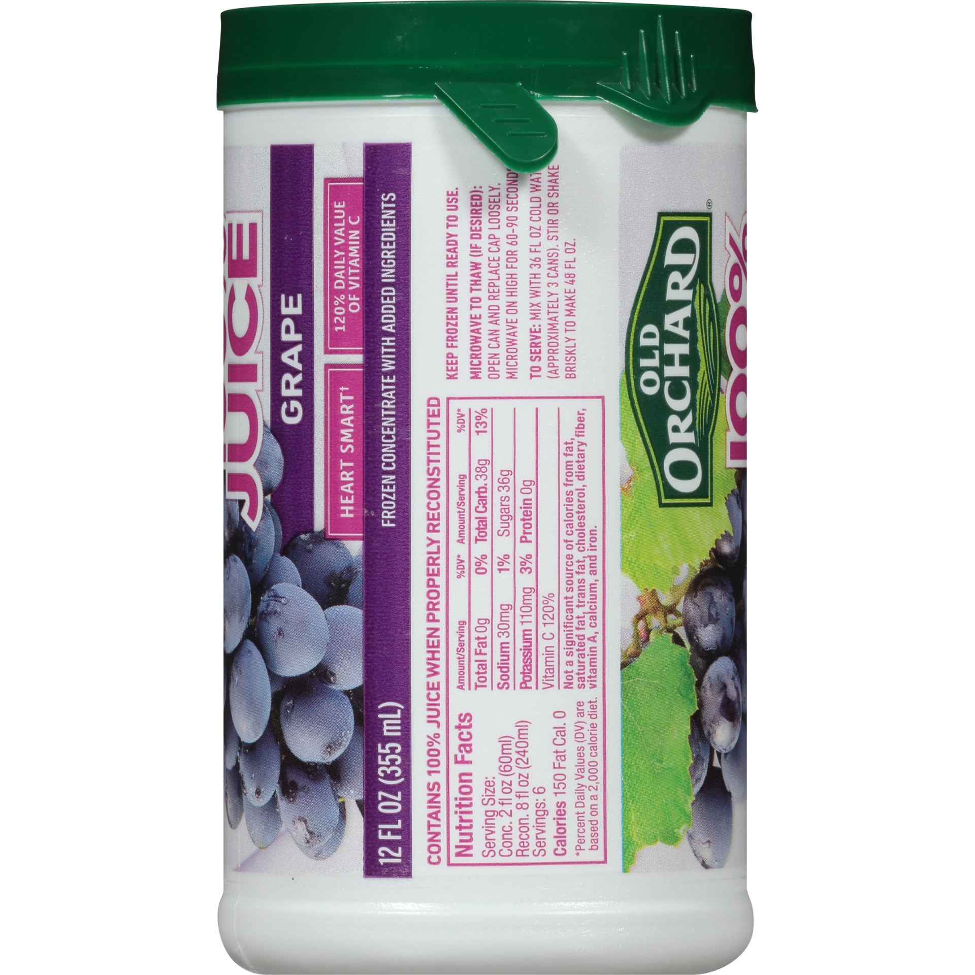 slide 4 of 8, Old Orchard Grape Juice Frozen Concentrate, 12 fl oz