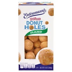 Entenmann's Pop'ems Donut Holes, Glazed 13 Oz